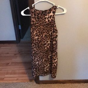 Leopard print dress